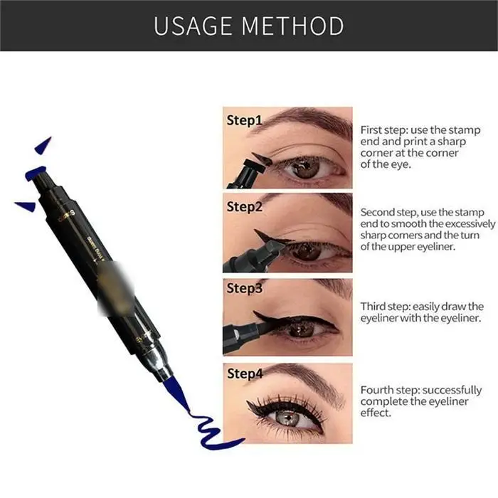 Двухсторонняя подводка для бровей, карандаш для бровей, быстро сохнет, легко носить, натуральный. Женский косметический инструмент для макияжа