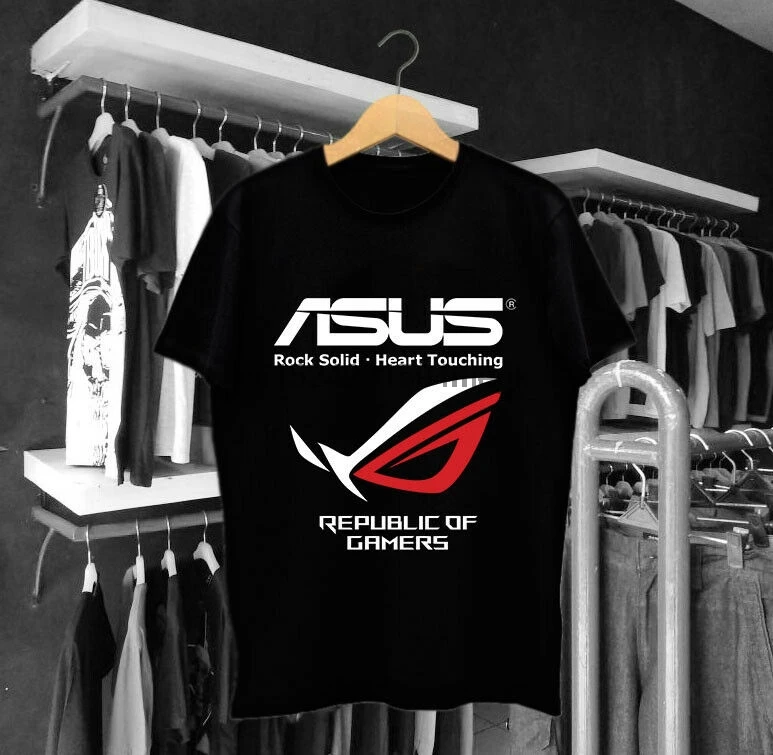 ROG-Республика геймеров футболка ASUS игровая S-2XL унисекс футболка