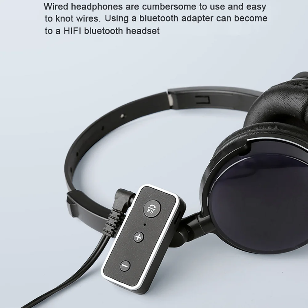 Беспроводной Bluetooth 5,0 приемник 3,5 мм AUX стерео выход аудио адаптер Hands-Free автомобильный комплект EM88