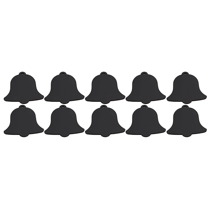 10 шт./компл. деревянный разных Форма черного цвета ручной работы; Свадебная вечеринка пользу Baby Shower Декор DIY Таблица поделки рождественские украшения