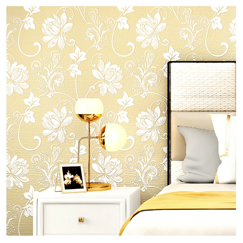 

9.5m x 0.53m modern minimalist fresh rural style non-woven wallpaper for bedroom living room office kitchen wall papers home de