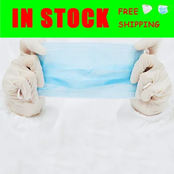 

Disposable Non Woven Dustproof Face Mouth Masks Anti Pm2.5 Breathing Safety Masks Face Careelastic One Size Mask