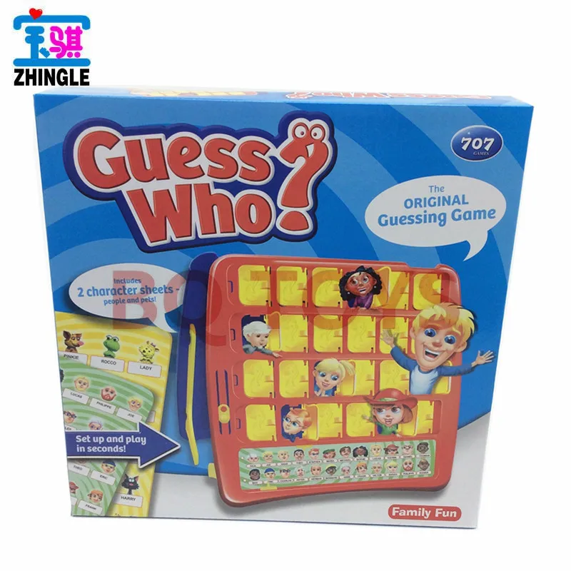 

Logic Reasoning Guess Who Guess Animal Guess Figure Children Students Interactive Educational Tabletop Game Toy