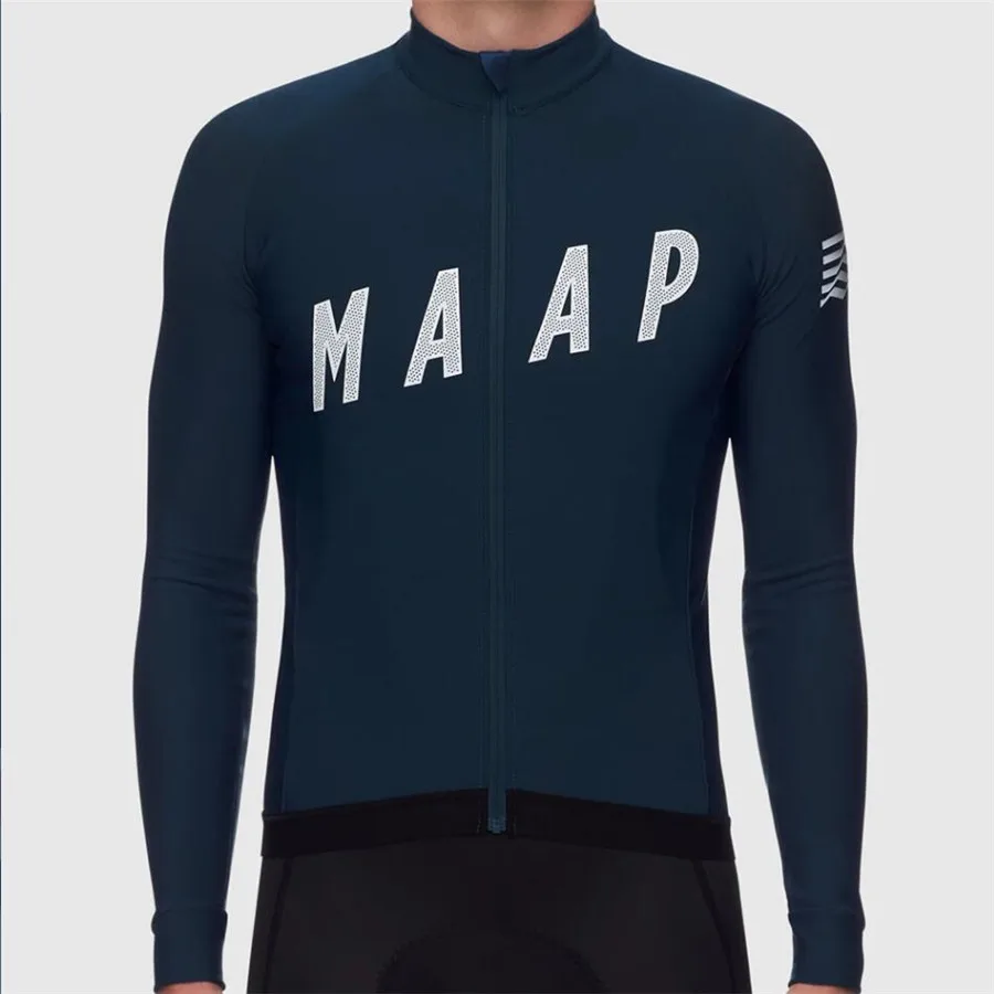 Jersey Shirts 7 Весна осень Мужская велосипедная Джерси с длинным рукавом Джерси рубашки Por Team MAAP MTB велосипедный костюм, трико Ropa Ciclismo Джерси - Цвет: Jersey Shirts 7