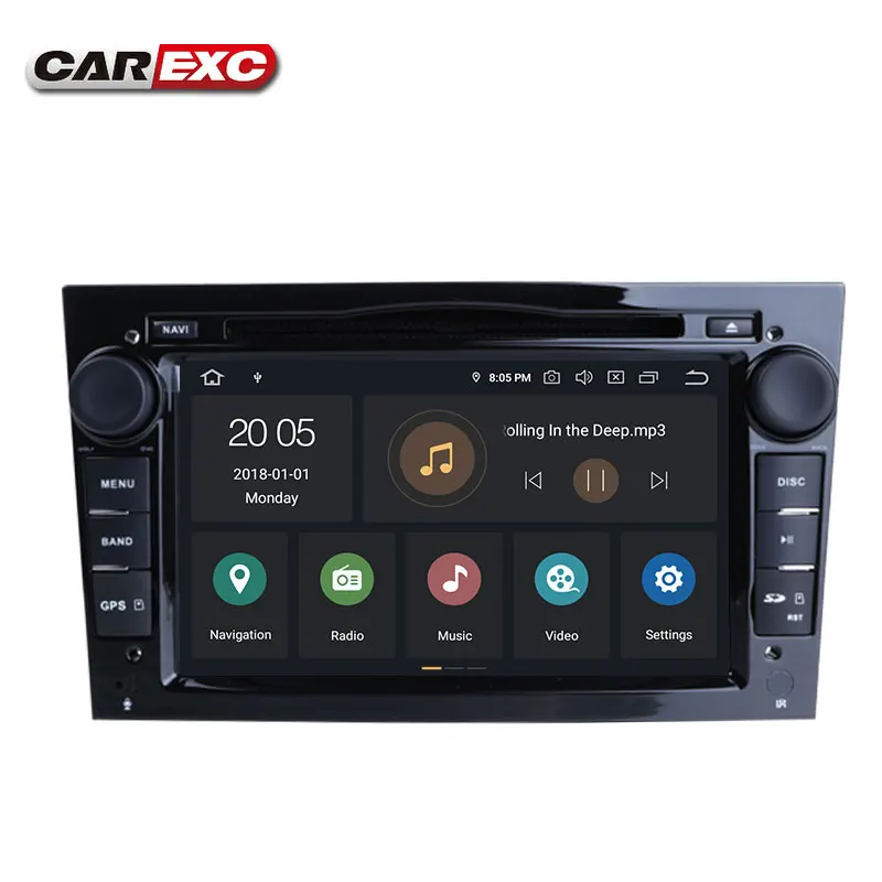 Discount Android 9.0 Car DVD For OPEL Meriva Antara Zafira B C G Veda Agila Corsa Vectra Astra H G J GPS Radio Multimedia Bt Carplay 4