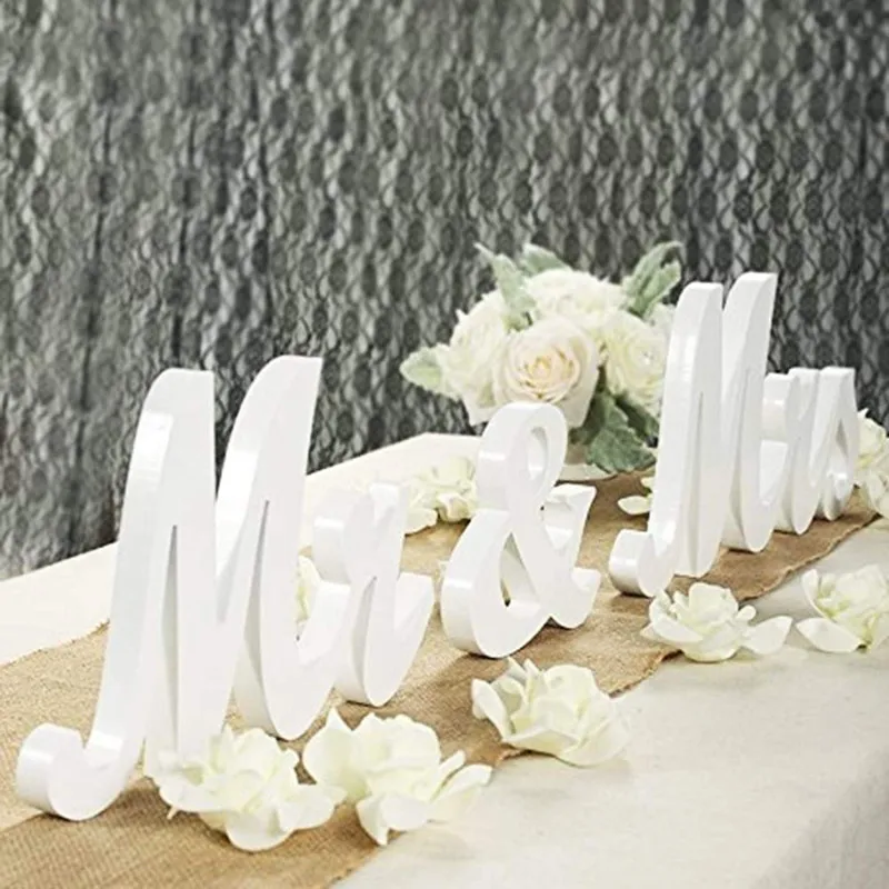 sinais de madeira decoração rústica de mesa letras do adereços para decoração de mesa de festa de aniversário de noivado