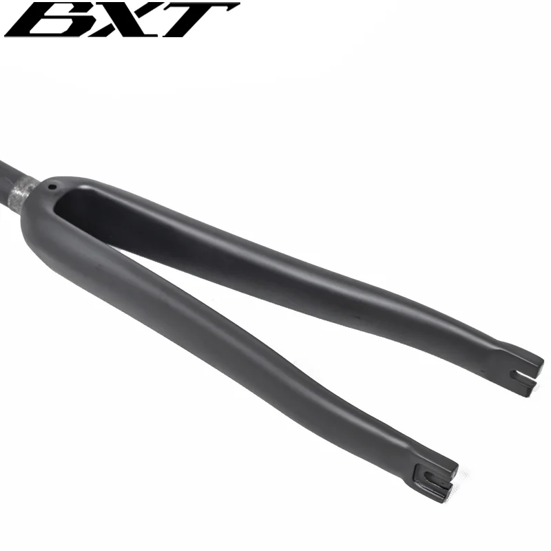 2022 BXT new full carbon frok 1-1/8 to1-1/8 Straight road bike fork 700c black matt/glossy | Спорт и развлечения