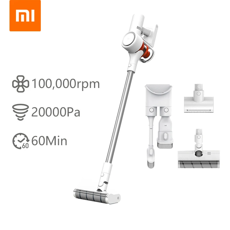 Ручной пылесос XIAOMI MIJIA 1C для дома автомобиля беспроводной подметания 20000 па