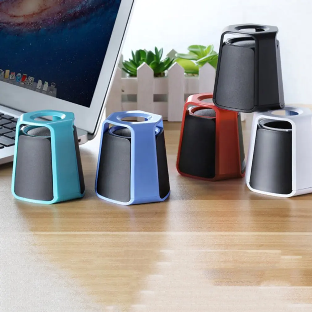 Мини Bluetooth динамик портативный небольшой аудио сабвуфер беспроводная акустическая система Круглый Громкая связь для наружной громкой связи телефонный звонок