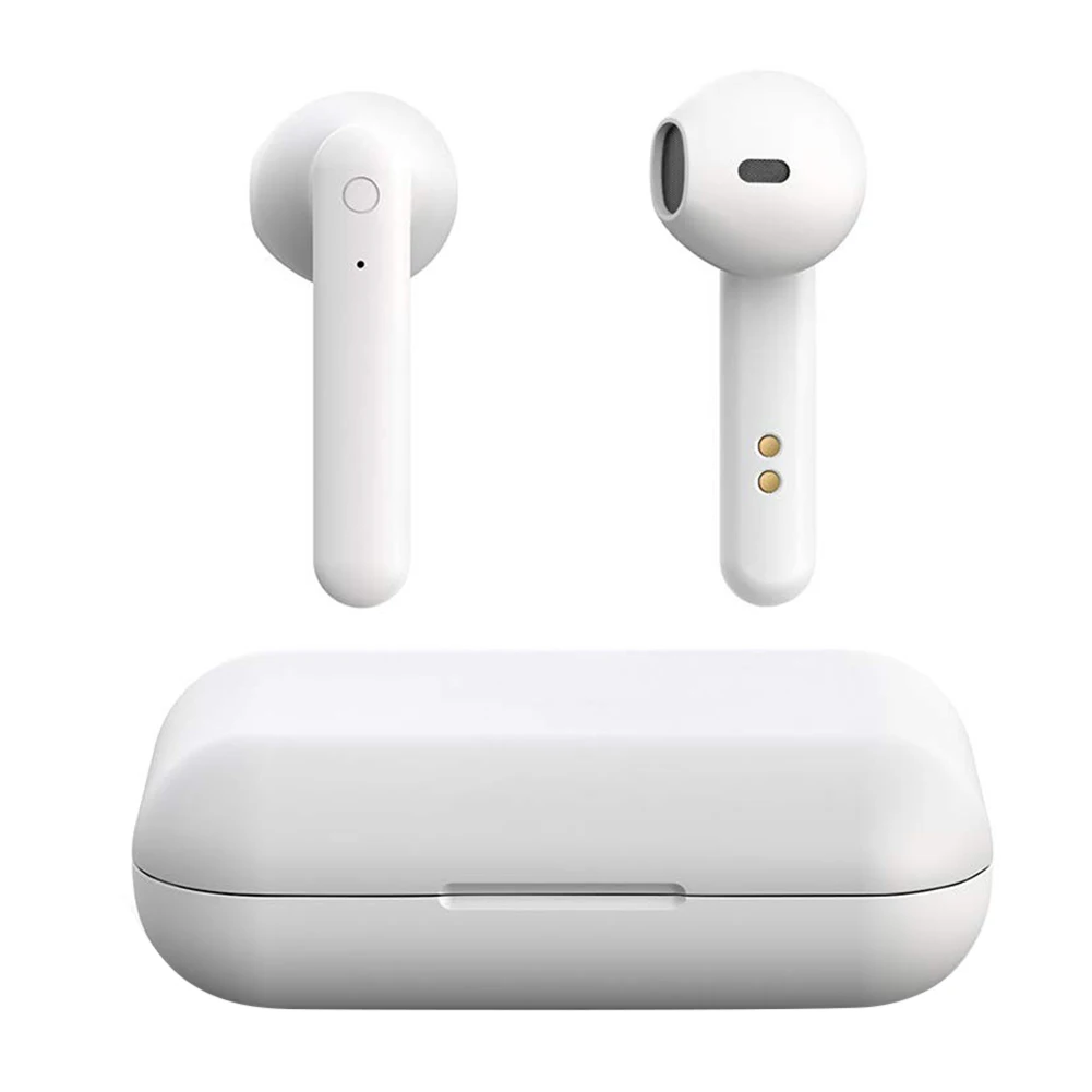 TWS Potable Waterproof Bluetooth5 0 Stereo Sound Sports Wireless Earphones Headset Built in Mic