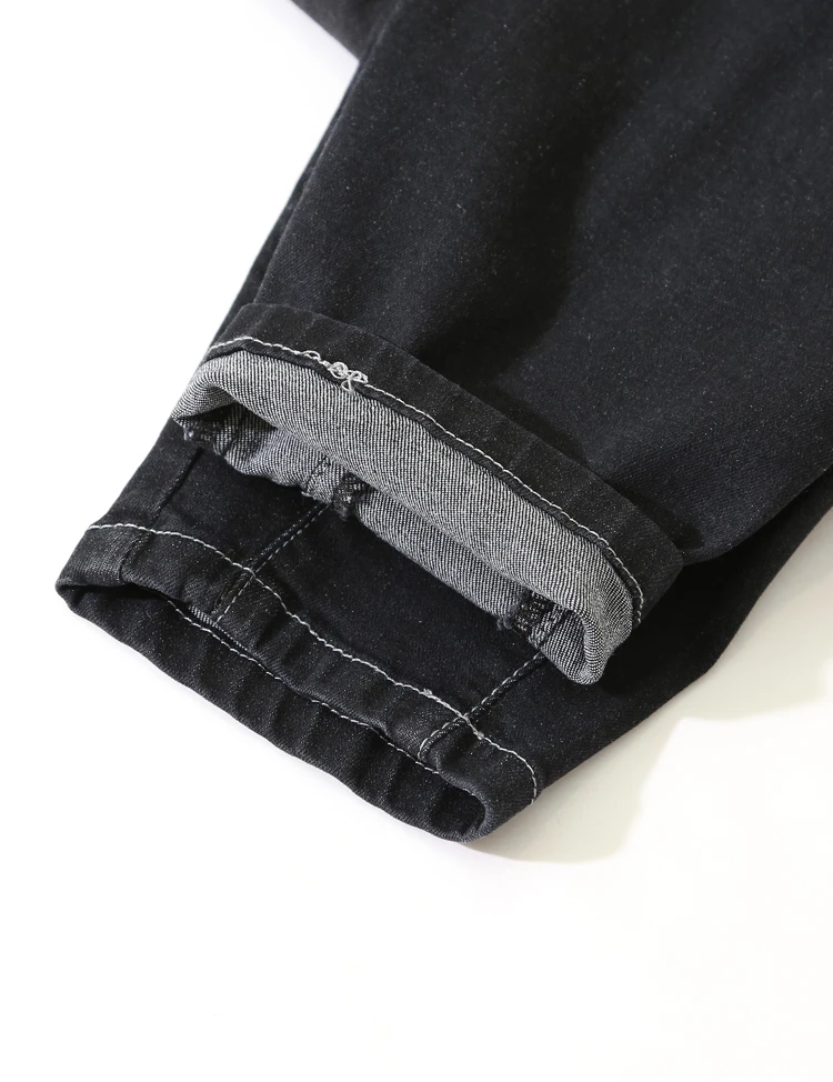 Ladies Autumn Winter plus size jeans women Harem Pants Female Simple casual High Waist trousers Jeans Fashion Legging 2 Color