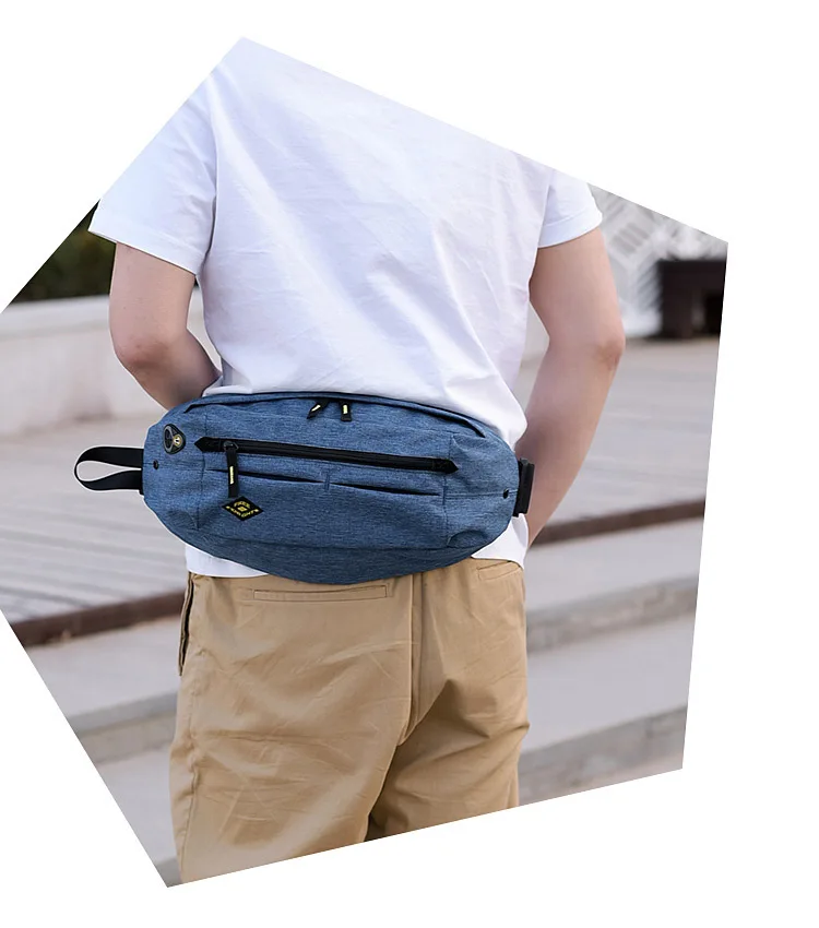 Hot Professional Running Waist Bag Chest Pack Walking City Mobile Phone Belt Pack Men Women Waterproof Fabric Multifunction Bags