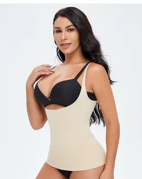 

Women Waist Trainer Cincher Slimming Vest Trimmer Tank Top Shapewear