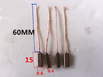 

10pcs for Volkswagen Bora for Jetta car carbon brush for Pate to suit Valeo generator regulator 4.5*6.5*15MM