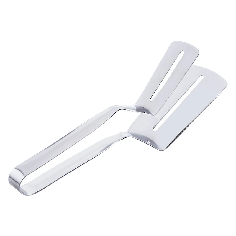 

Stainless Steel 304 Steak Clamps Pizza Clip Pancake Clips Fish Gripper Hotel Restaurant Home Kitchen Tools N