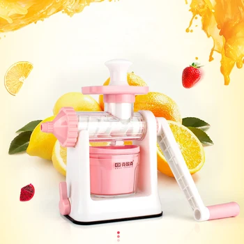 

Hifuar Household Hand Operated Juicer Food Grinder Manual Squeezer Press Extractor For Fresh Fruit Vegetable Healthy