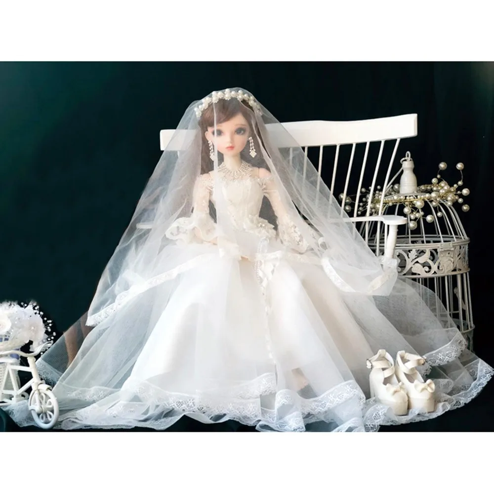 1/3 BJD Lifelik Dollse платье принцессы ручной работы макияж 60 см BJD sd имитация шарнирная кукла для девочек полный набор кукла для девочки подарок