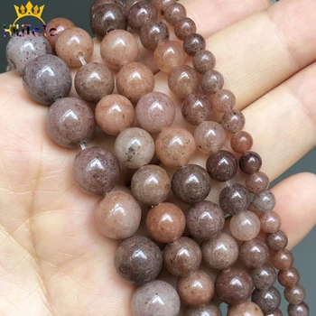 

Purple Aventurine Stone Beads Natural Round Loose Spacer Beads For Jewelry DIY Making Bracelet Charms Accessories 15'' 6/8/10mm