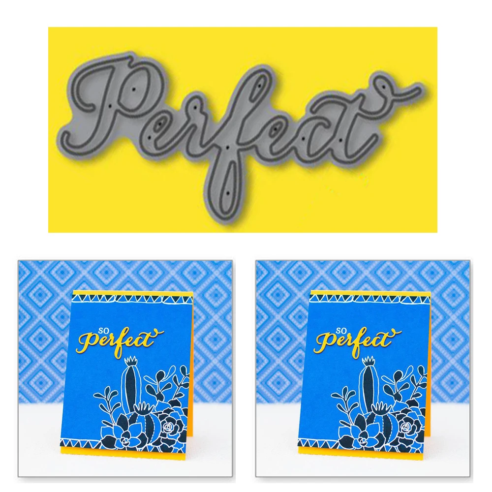 

Eastshape Perfect Letter Metal Cutting Dies Word Scrapbooking For Making Cards Album Decorative Embossing DIY Crafts Stencils