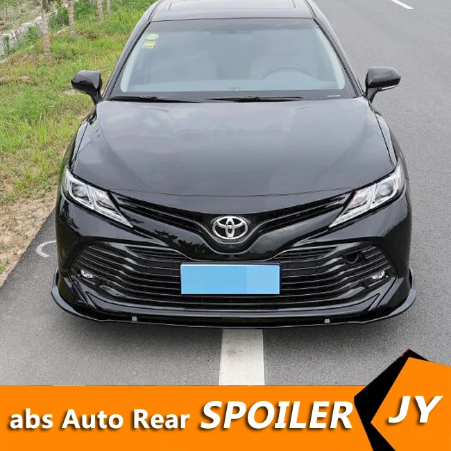 Для Camry ABS задний бампер диффузор протектор для 2018 2019 Toyota комплект передний Лопата