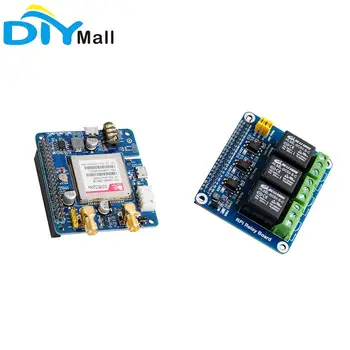 

SIM5320A 3G Module Expansoin Board With Waveshare RPi Relay Board 3 Channel Power Relay Module for Raspberry Pi A+/B+/2B/3B/3B+