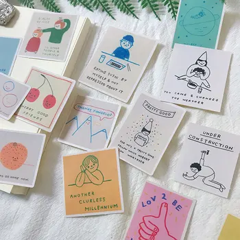 

15Pcs 2019 Cartoon Good Friends Sticker DIY Craft Scrapbooking Album Junk Journal Planner Decorative Stickers