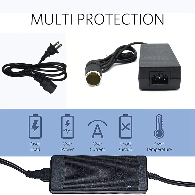 120W 110 v-220 V до 12V розетка для автомобильного прикуривателя AC/DC адаптер питания конвертер(US Plug