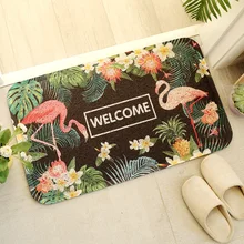 Напольный коврик в дверь коврик водонепроницаемый Туалет ванная Противоскользящий кухонный маслонепроницаемый коврик ковер