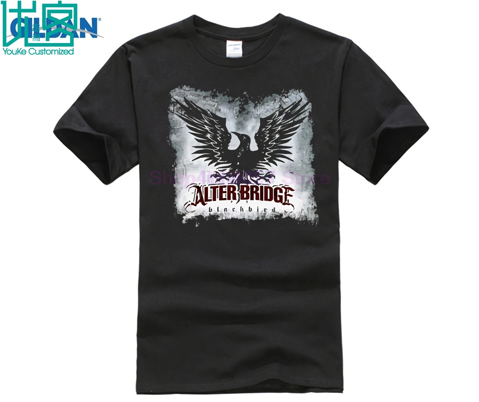 ALTER BRIDGE BLACKBIRD S-XXL футболка Альтернативная Рок-Группа Музыка для мужчин хипстер