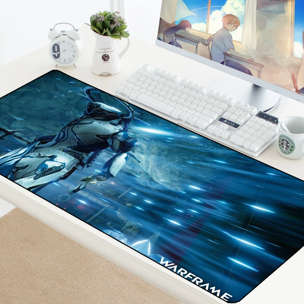 Warframe коврик для мыши игровой коврик для мыши большой геймерский коврик подарок для мальчика игровой компьютерный стол коврик для мыши настольный аксессуар клавиатура большой игровой коврик