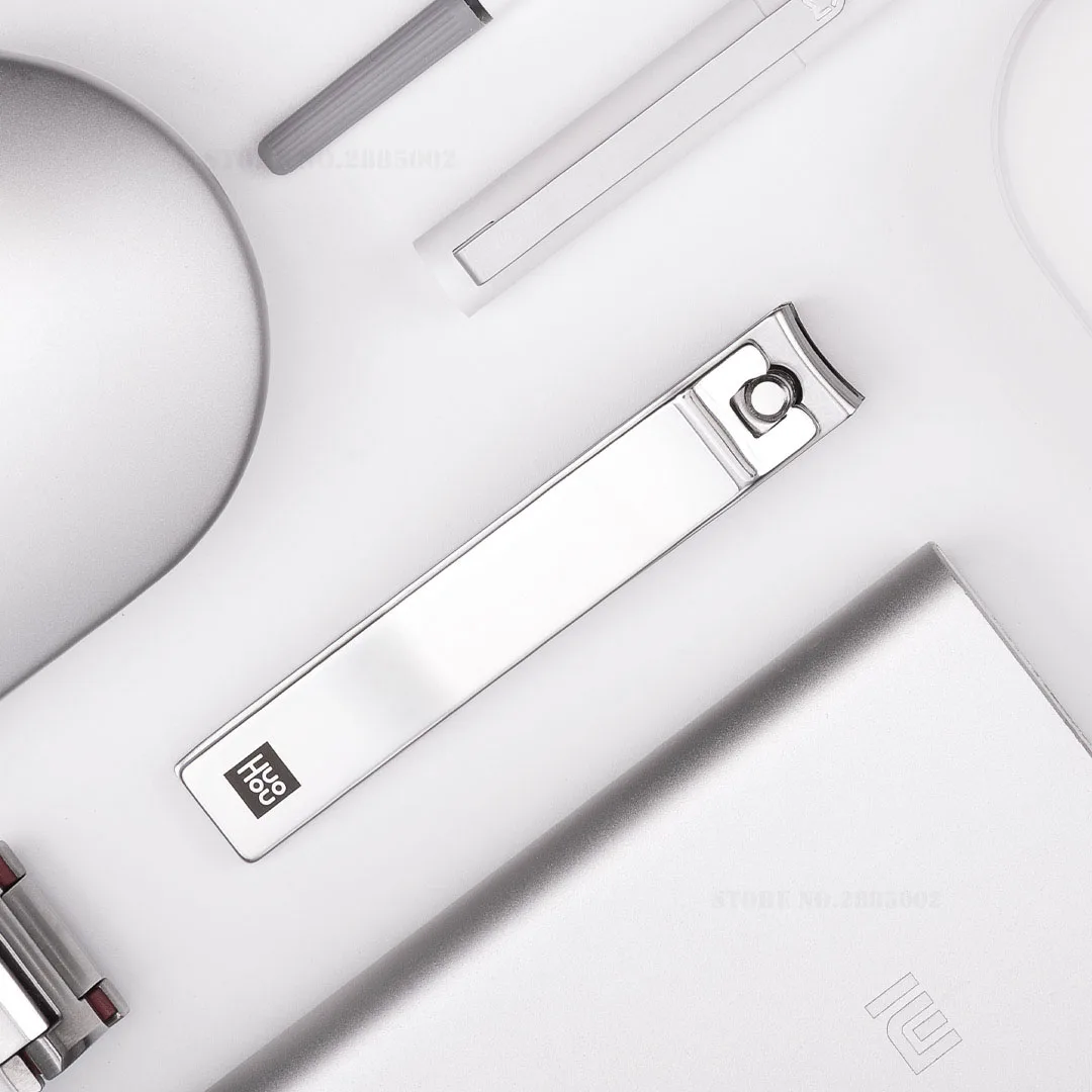 Xiaomi Mijia Huohou машинка для стрижки ногтей из нержавеющей стали триммер для волос в носу портативный дорожный гигиенический комплект набор инструментов для резки ногтей