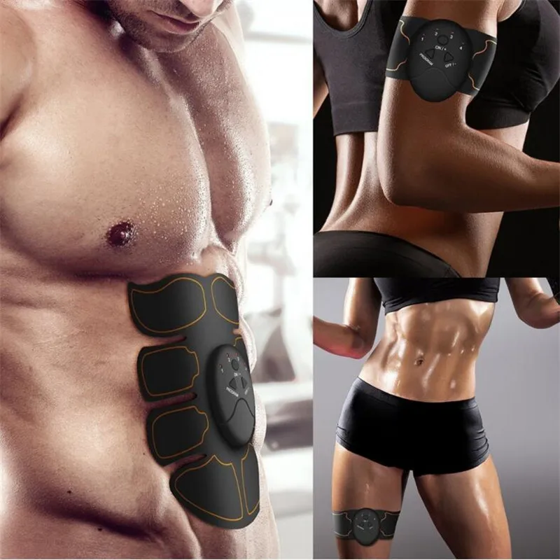 

Smart EMS Muscle Trainer Electric Muscle Stimulator Wireless Buttocks Hip Abdominal ABS Stimulator Fitness Slimming Gel Massager