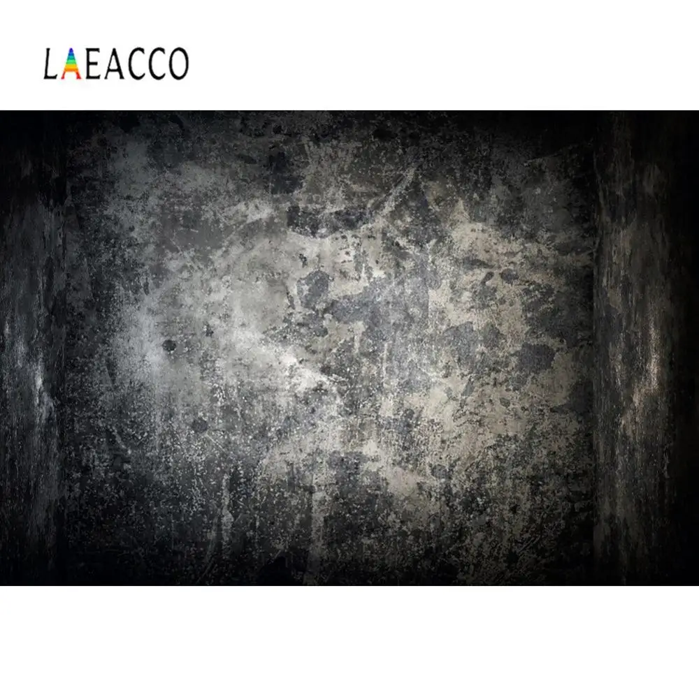 Laeacco Wall Backgrounds For Photography Dark Cement Grunge Party Pattern Photographic Backdrop Photocall Photo Studio | Электроника
