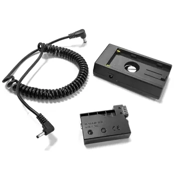 

Fake Battery F970F750 Gusset Battery Holder Mount Plate with DRE8 DC Coupler Applicable Canon DR-E8LP-E8 lp-e8 SLR Camera