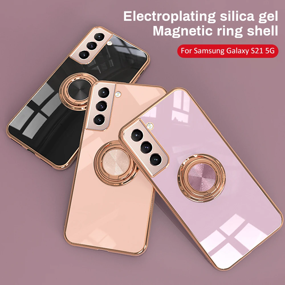 Новое поступление чехол для Samsung Galaxy S21 Plus Ultra 5G защитный galaxy s21 + 5g с магнитным