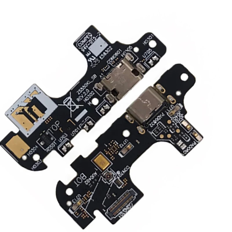 Usb порт для зарядки док-станция разъем Jack Разъем плата для зарядки гибкий кабель для ASUS Zenfone 3 Deluxe 5,5 Z01FD ZS550KL