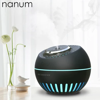 

New Melon Humidifier Mini Ultrasonic Humidifiers Led Night Light Aroma Essential Oil Diffuser USB Fogger Car Air Freshener