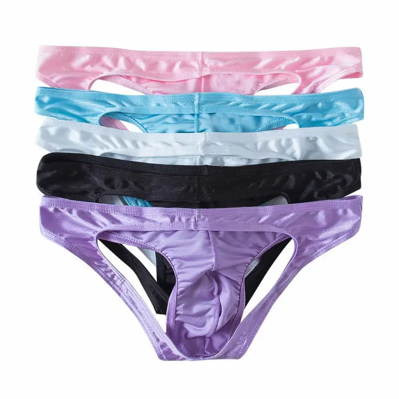 Для мужчин сексуальные стринги Нижнее белье Sissy на плюшевой подкладке Homme нижнее
