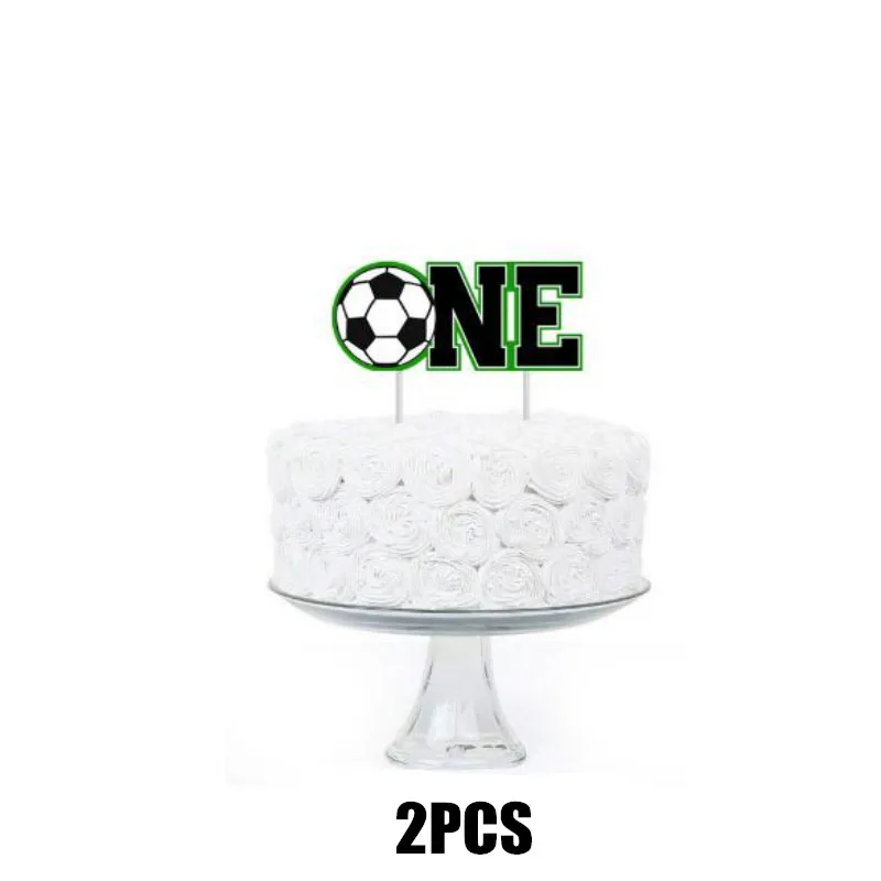 Football Party DIY Decoration 5 Types Cake Topper Card Event Hanging Decor 20011601