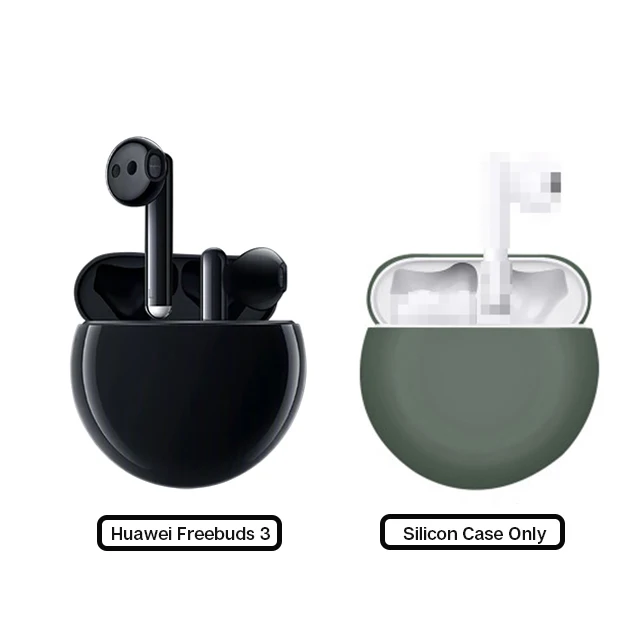 Black 3 Add Case HUAWEI FreeBuds 3 Bluetooth наушники TWS беспроводные наушники Kirin A1 чип контроль 20 часов работы от батареи Функция ANC - Цвет: Black 3 Add Case