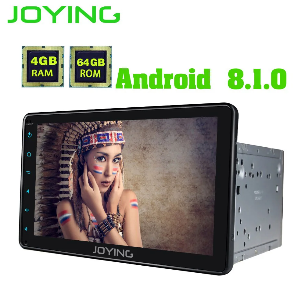 Cheap Joying Intel 2Din Android 8.1 1080P Car Stereo 8 inch 8 core 4G ROM Intelligent System Navi Radio for Toyota with Reverse Camera 3
