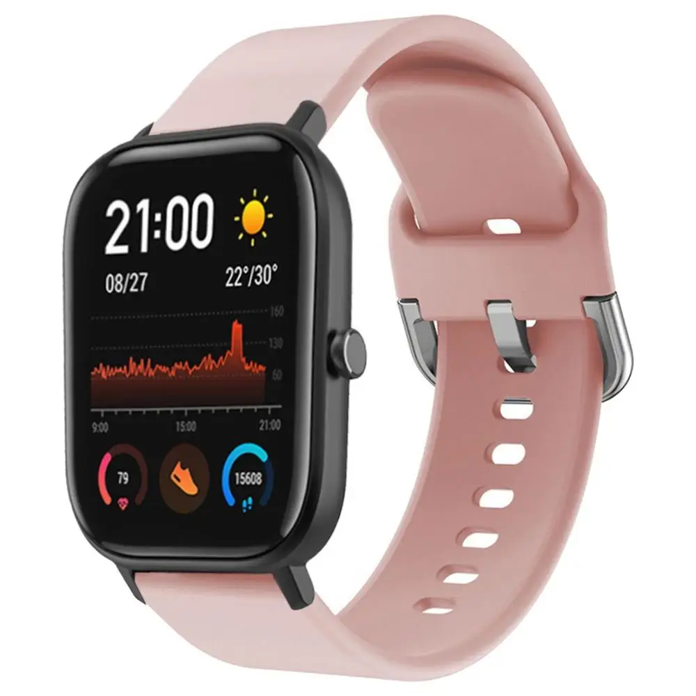 Сменный силиконовый ремешок для смарт часов сменный Браслет Для XIAOMI Huami Amazfit GTS