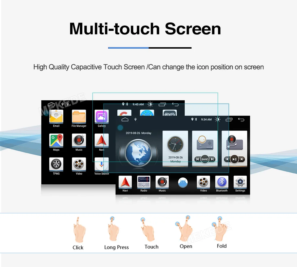 Clearance 2G RAM Android 9.0 Car DVD Player Multimedia For FIAT 500 GPS Navigation Audio 4G Wifi DAB+BT TPMS 30