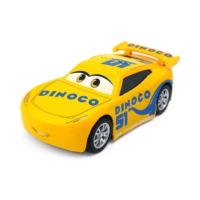 Disney Pixar Cars 3 Lightning McQueen Jackson Storm Cruz Mater Mack Uncle Truck 1:55 автомобиль из литого металла модель мальчик подарочный набор игрушка