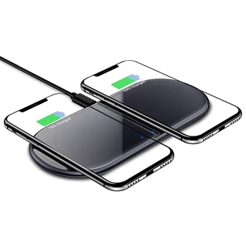 15 ワットチーワイヤレス充電器携帯電話急速充電usb急速充電器iphone airpod huawei社xiaomiサムスン充電パッド新しい