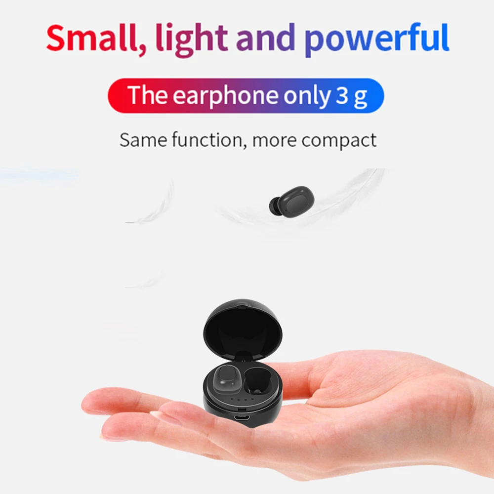 Наушники-вкладыши TWS Bluetooth наушники Беспроводной наушники 5,0 Батарея зарядка гарнитура Bluetooth спортивные наушники с зарядный чехол