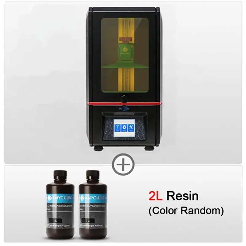 Photon Add 2L ANYCUBIC Фотон 3D-принтеры комплект 405nm смолы объект соглашения о качестве предоставляемых услуг принтер с 2,8 дюйма Цвет на тонкопленочных транзисторах на тонкоплёночных транзисторах Экран 3D-принтеры набор «сделай сам» impressora 3d - Цвет: Photon Add 2L