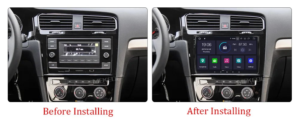 Sale Car Multimedia player PX5 Android 9.0 Car GPS radio Stereo For Volkswagen/VW/POLO/PASSAT/Golf/Skoda/Octavia/Seat/Leon Radio wifi 3