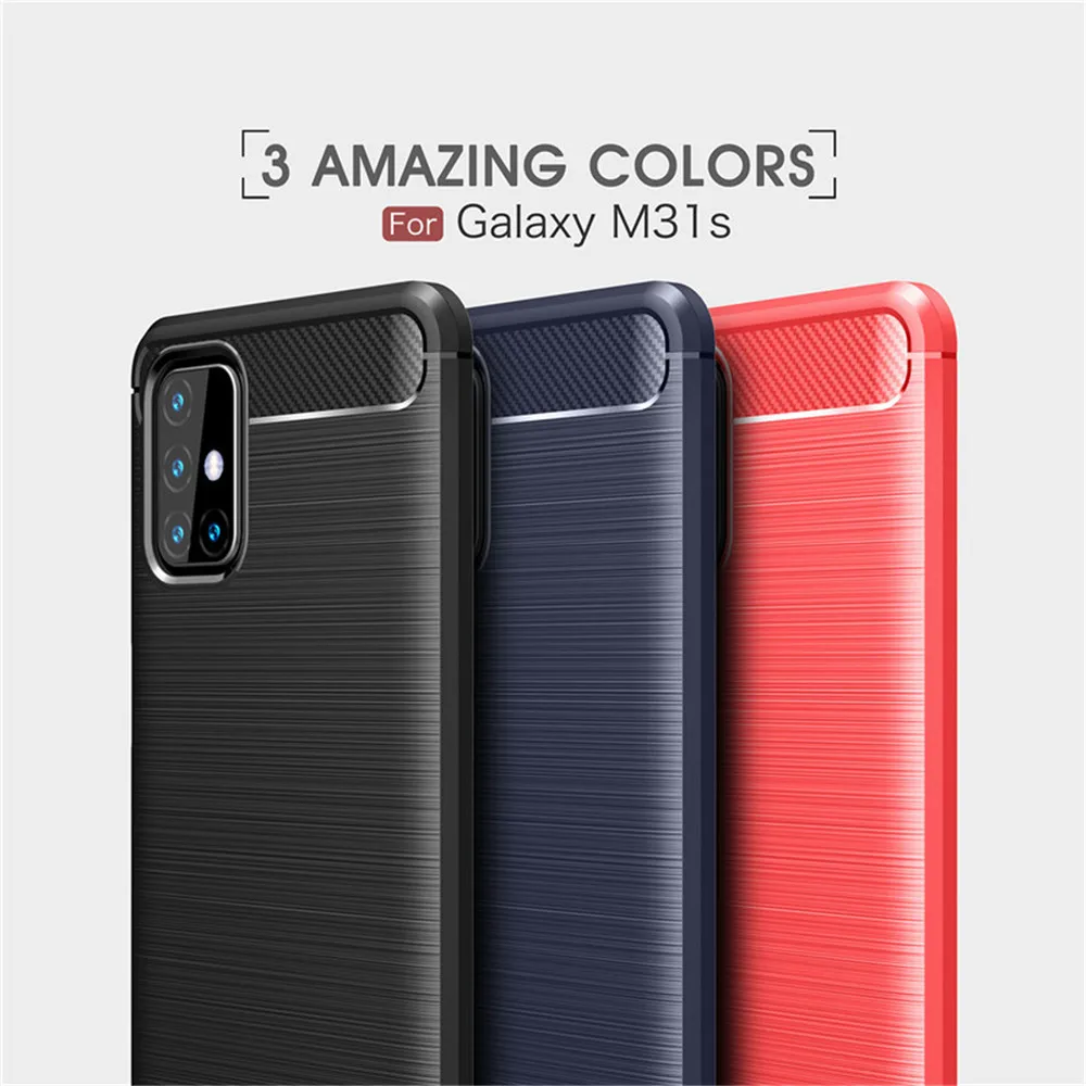 Чехол для Samsung Galaxy M31S мягкий силиконовый чехол из ТПУ M 31 S M31 SamsungM31S | Мобильные