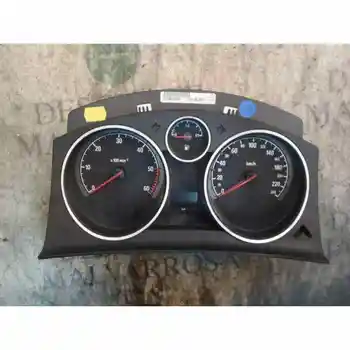 

BOX INSTRUMENTS OPEL ASTRA H SALOON Cosmo 13186323HE 6000 RPM 240 km/H [14435442]